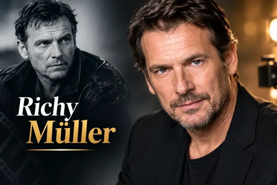 Richy Müller German actor portrait