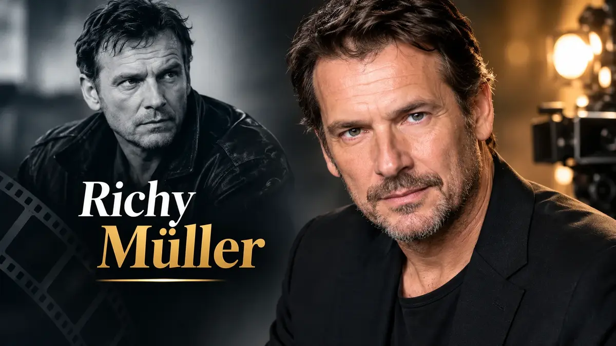 Richy Müller German actor portrait