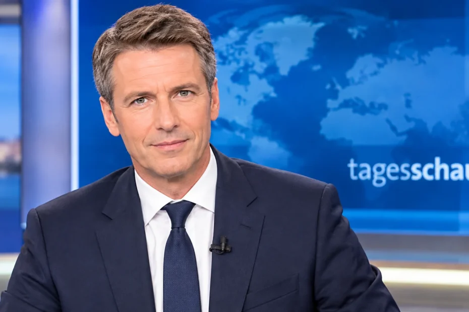 Ingo Zamperoni als deutscher Journalist und Tagesschau-Moderator