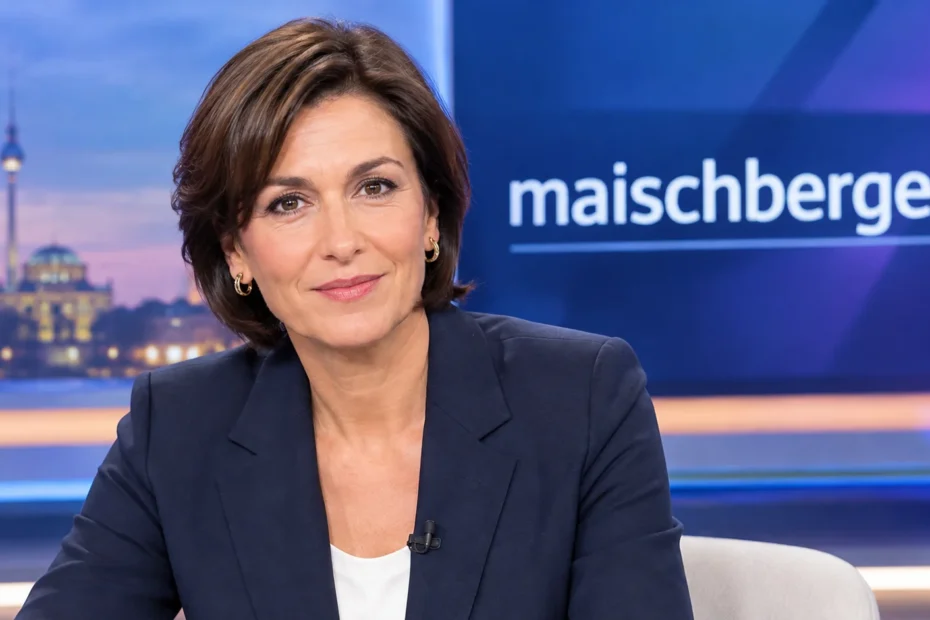 Sandra Maischberger als deutsche Journalistin und Moderatorin